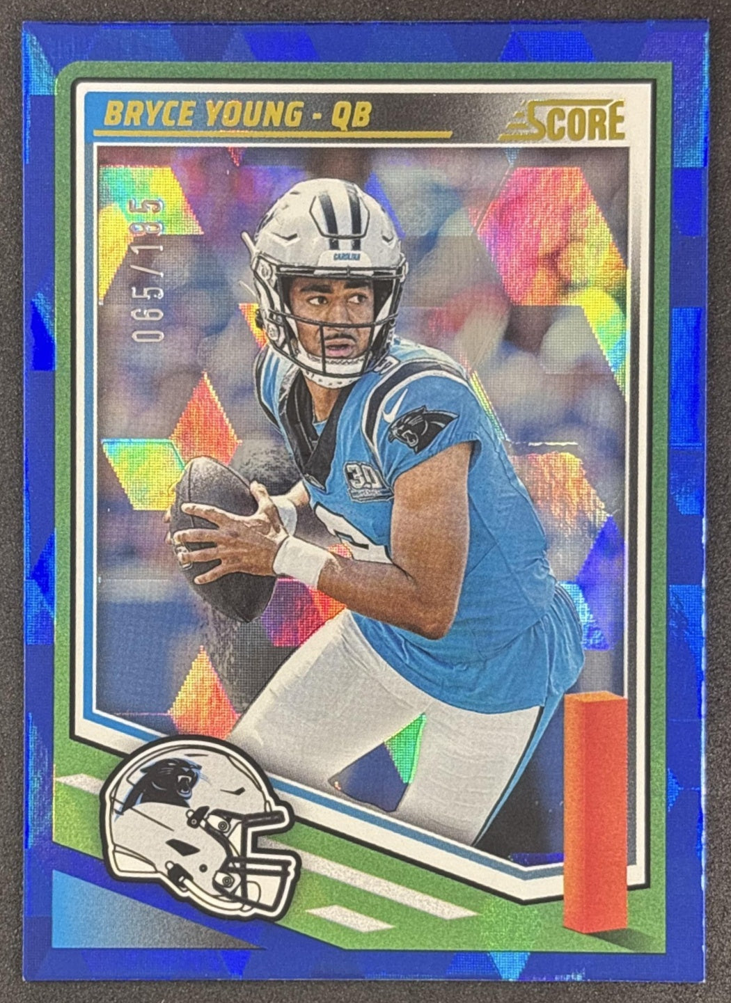 Bryce Young 2025 Panini Score Cubic /185 Panthers
