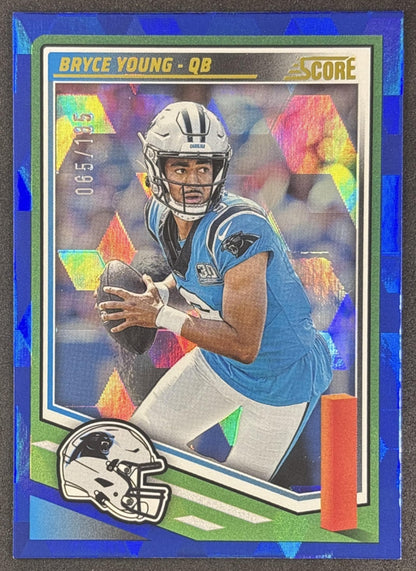 Bryce Young 2025 Panini Score Cubic /185 Panthers