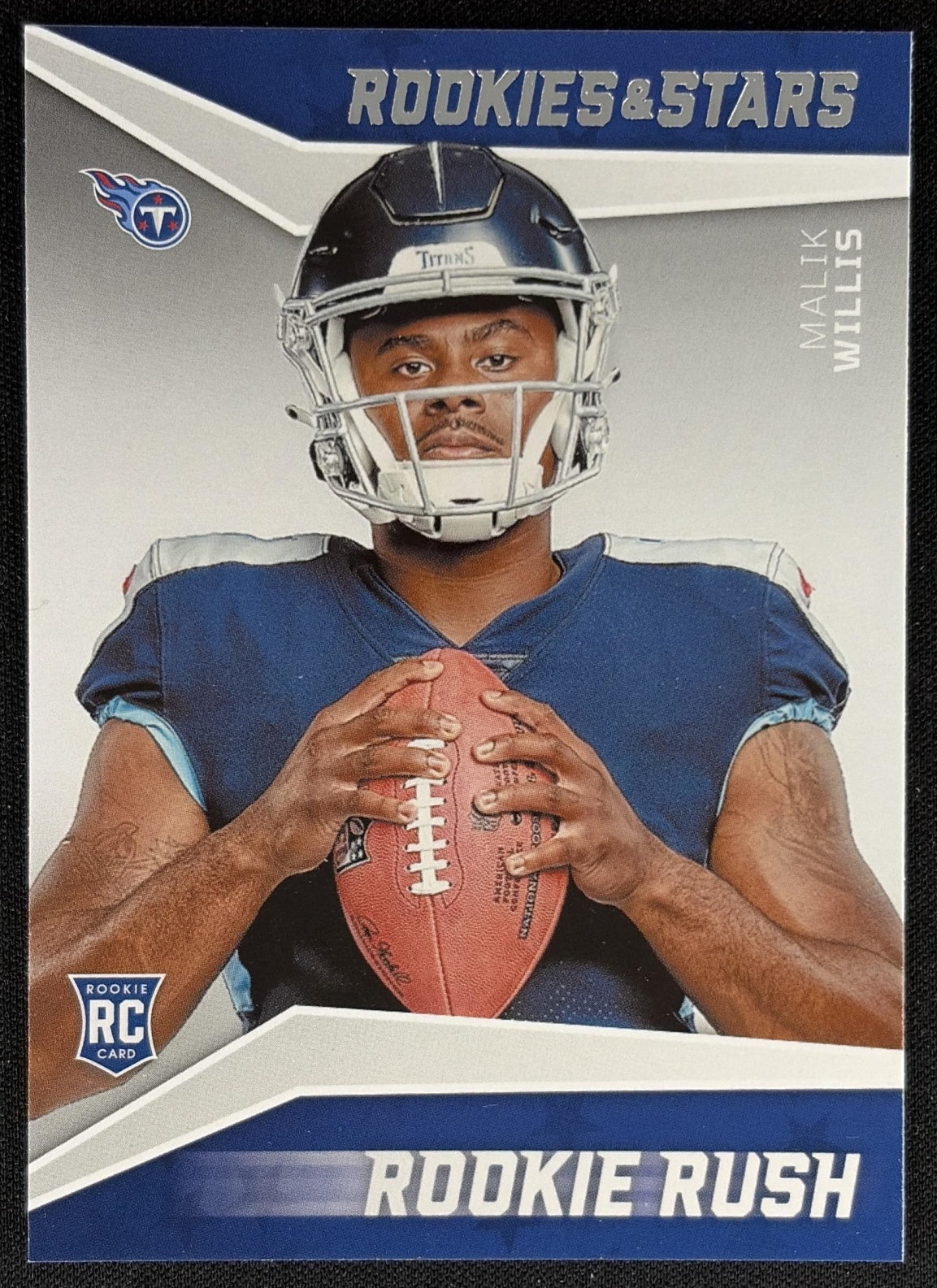 Malik Willis 2022 Panini Rookies & Stars Rookie Rush Titans