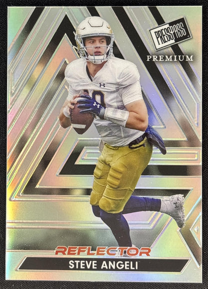 Steve Angeli 2024 Premium Reflector Prismatic Silver /35 Sports Trading Cards