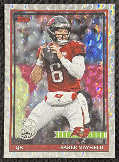 Baker Mayfield 2026 Topps 1991 Crackle Foil Buccaneers