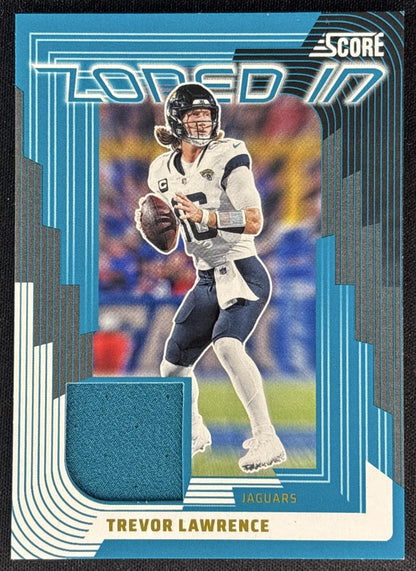 Trevor Lawrence 2025 Panini Score Zoned In Jerseys Jaguars Sports Trading Cards