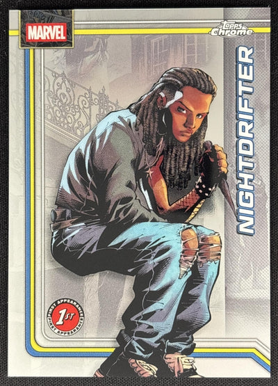 Nightdrifter 2026 Topps Chrome Marvel Comics Sports Trading Cards