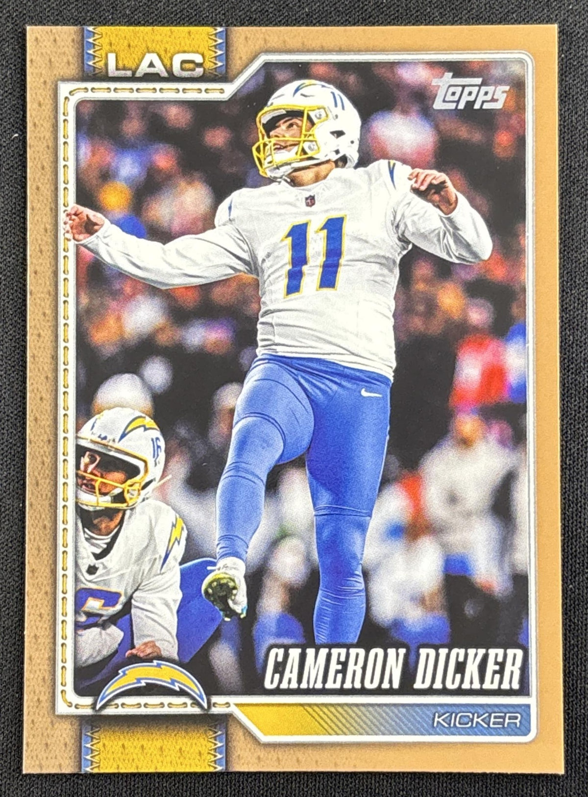 Cameron Dicker 2026 Topps Gold /2026 Chargers
