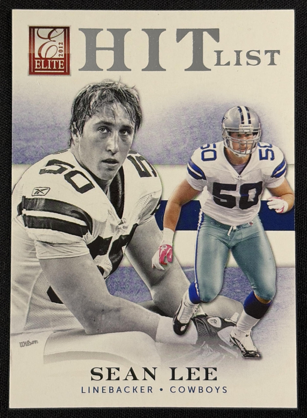 Sean Lee 2012 Panini Elite Hit List /999 Cowboys