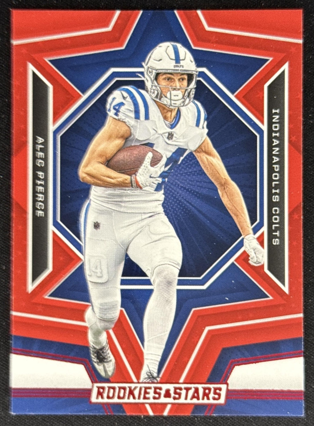 Alec Pierce 2023 Panini Rookies & Stars Red Colts Indianapolis Colts Sports Trading Card