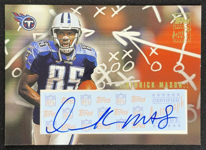 Derrick Mason 2002 Topps Auto Titans