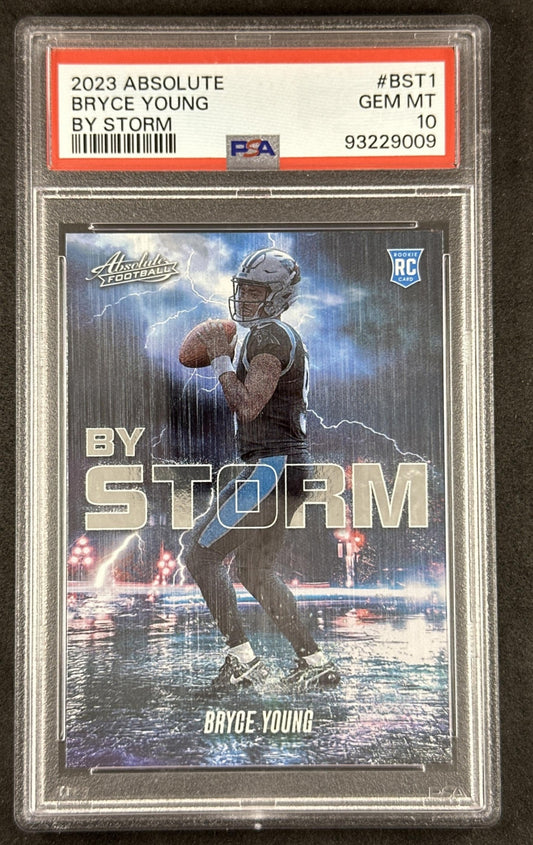 Bryce Young 2023 Panini Absolute By Storm PSA 10
