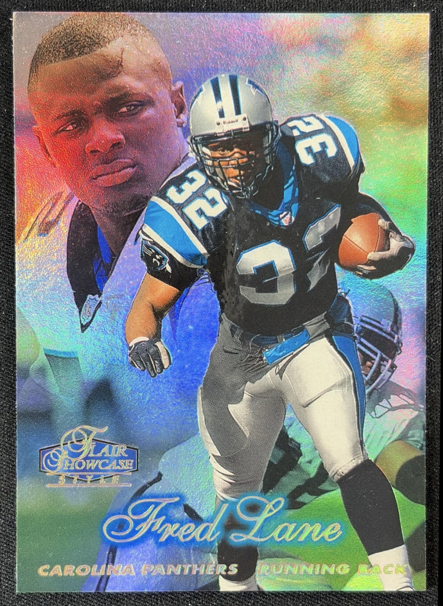 Fred Lane 1998 Fleer Flair Showcase Row 2 Style Panthers