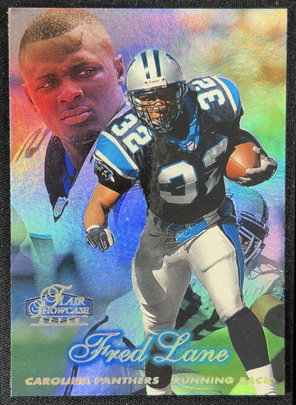 Fred Lane 1998 Fleer Flair Showcase Row 2 Style Panthers