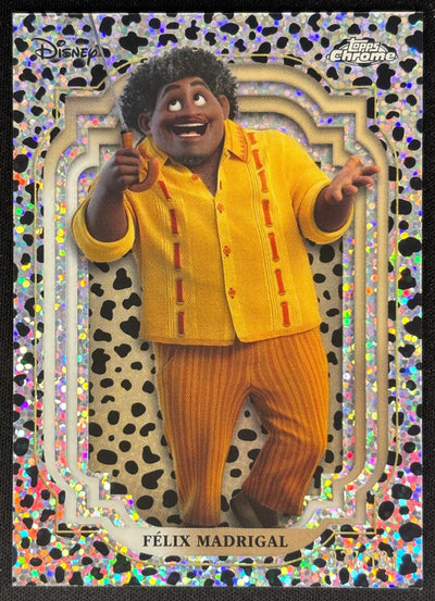 Felix Madrigal 2024 Chrome Disney Black and White Speckle /101 Encanto
