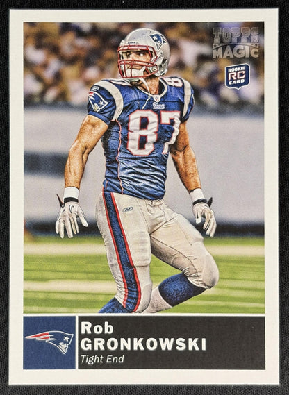 Rob Gronkowski 2010 Topps Magic Patriots Sports Trading Cards