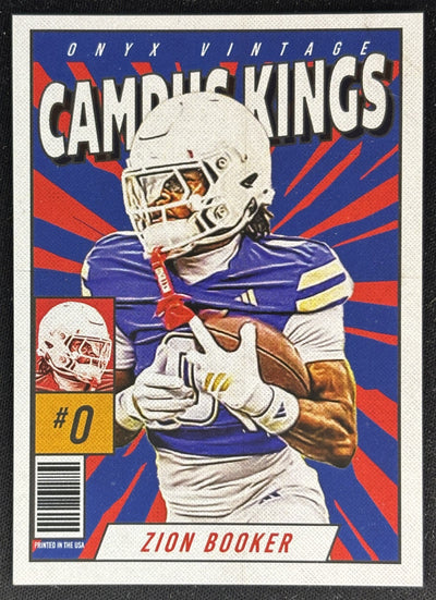 Zion Booker 2025 Onyx Campus Kings Sports Trading Cards