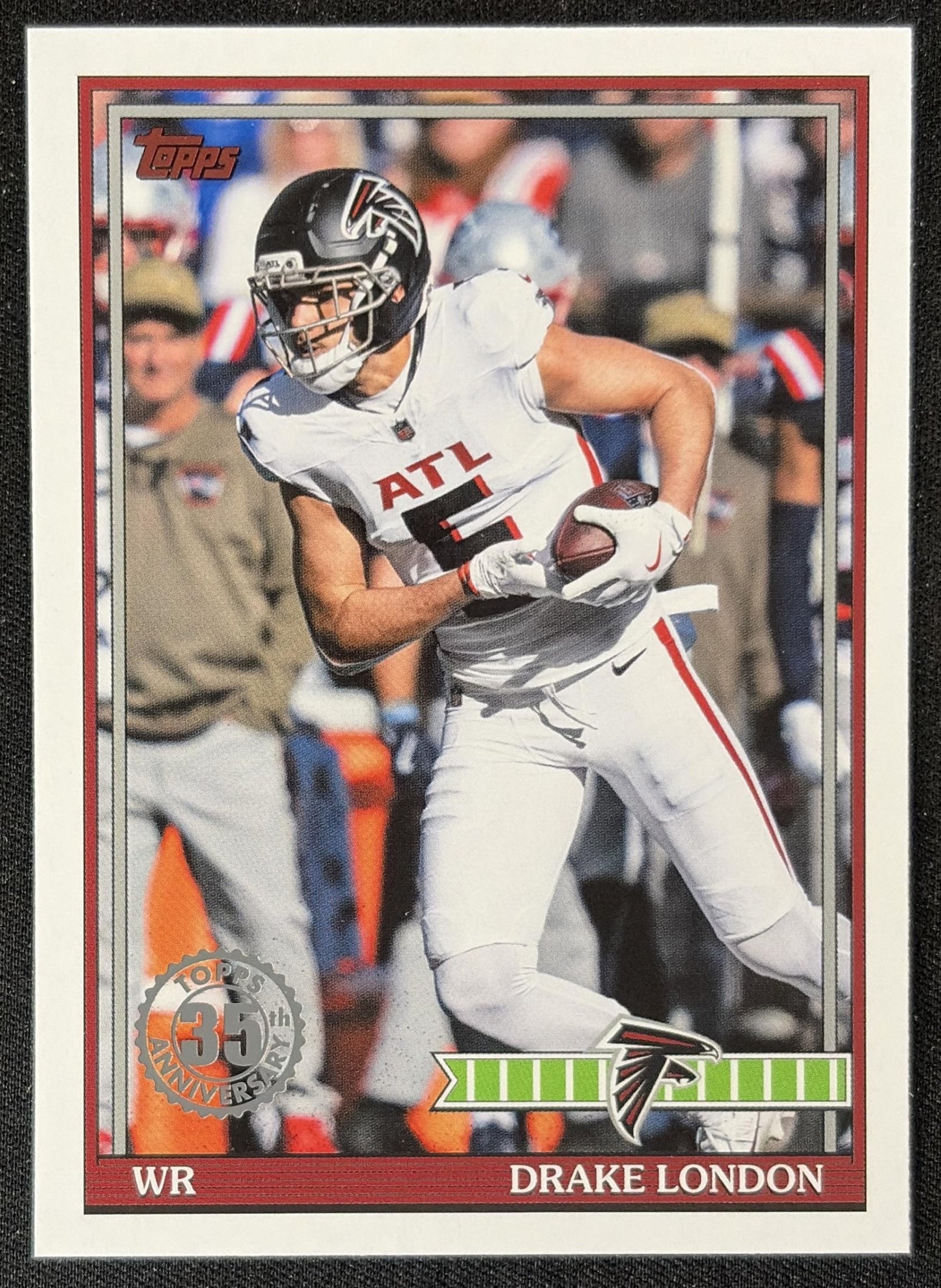 Drake London 2026 Topps 1991 Falcons front