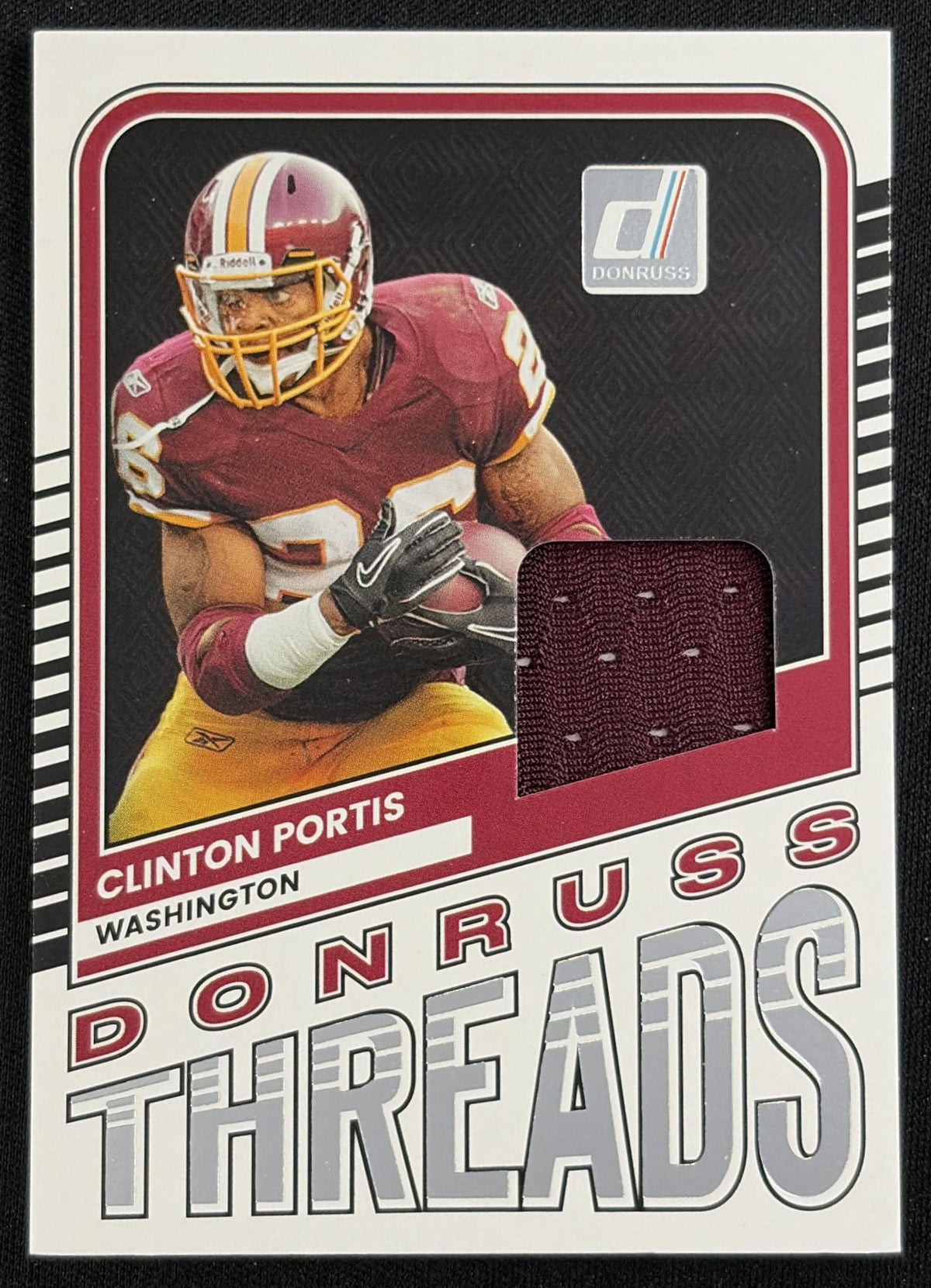 Clinton Portis 2007 Donruss Threads Retail Red Redskins