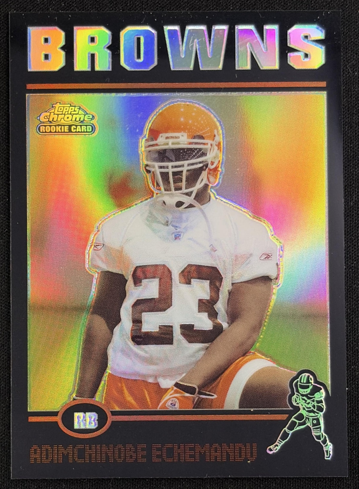 Adimchinobe Echemandu 2004 Topps Chrome Black Refractors /100 Browns Default Title Sports Trading Card