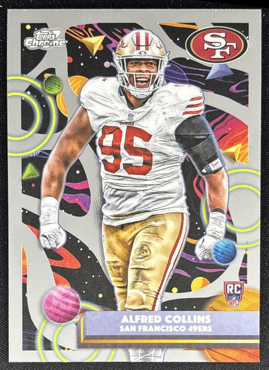 Alfred Collins 2025 Topps Cosmic Chrome 49ers
