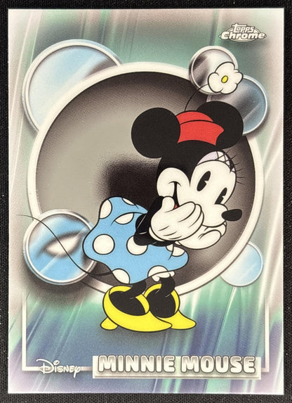 Minnie Mouse 2026 Topps Chrome Disney Mickey & Friends Front