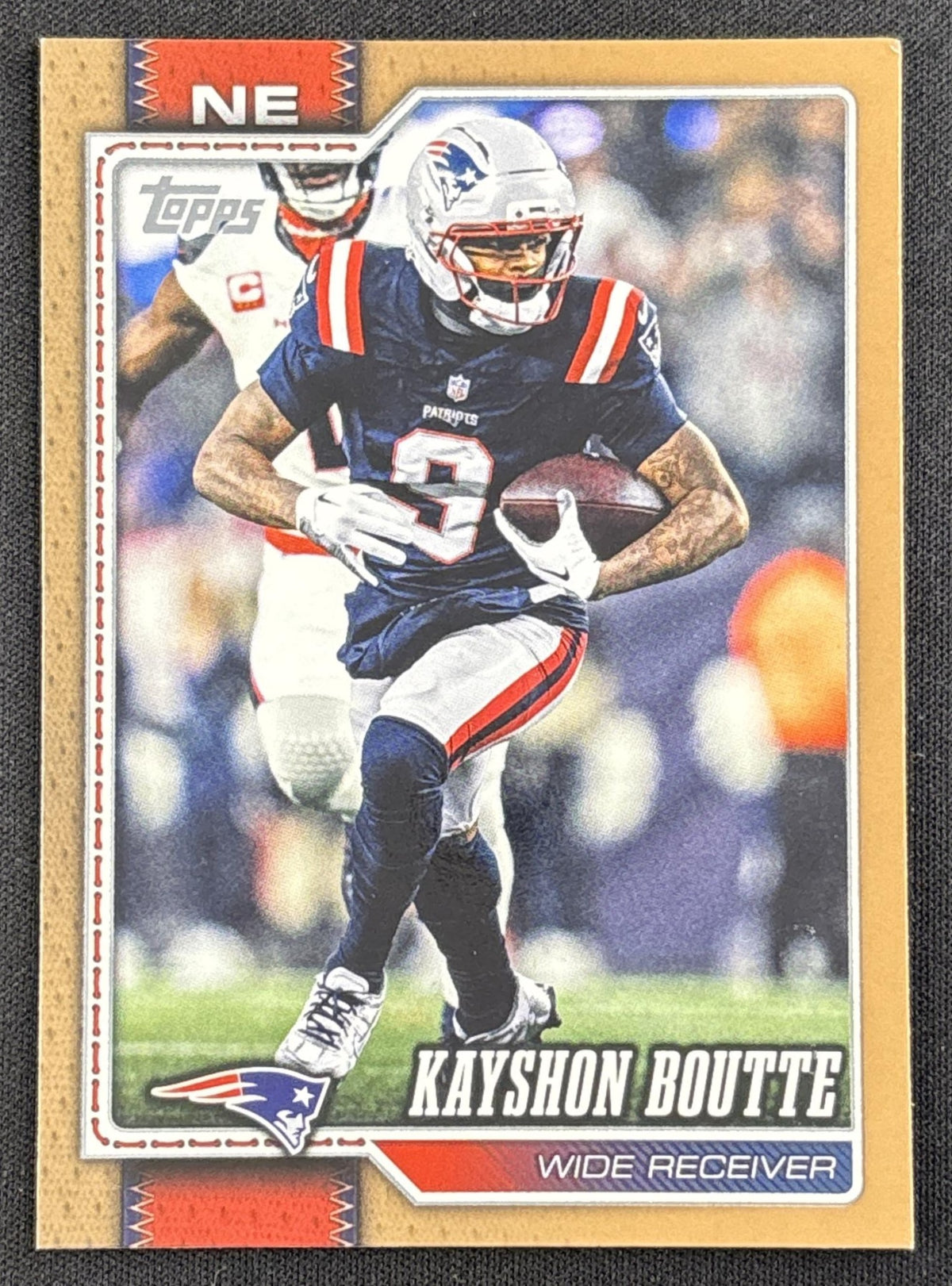 Kayshon Boutte 2026 Topps Gold /2026 Patriots