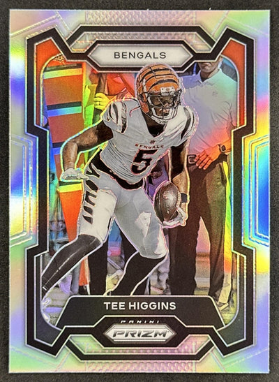 Tee Higgins 2023 Panini Prizm Silver Bengals Sports Trading Card