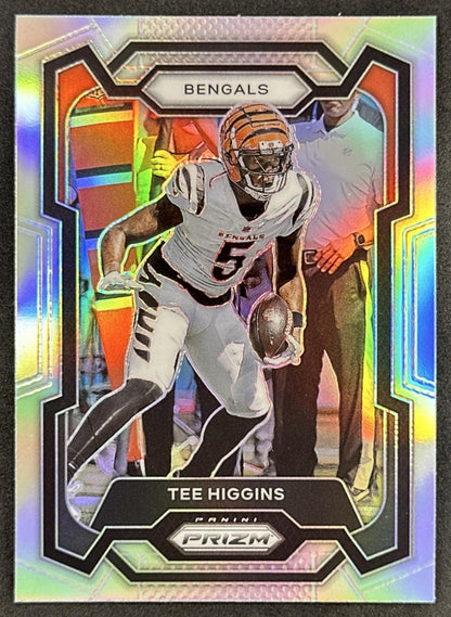 Tee Higgins 2023 Panini Prizm Silver Bengals Sports Trading Card