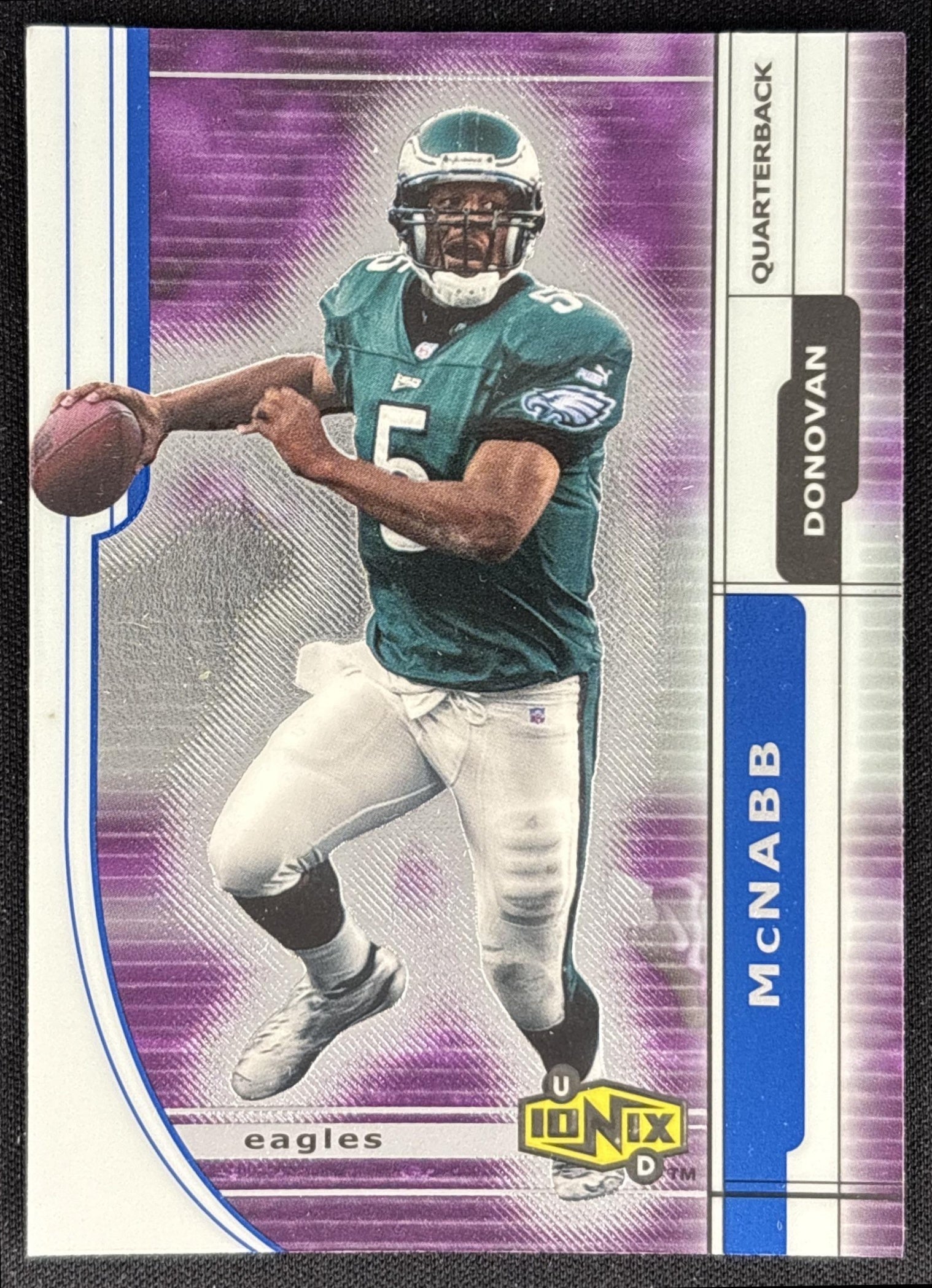 Donovan McNabb 2000 Upper Deck Ionix Eagles front