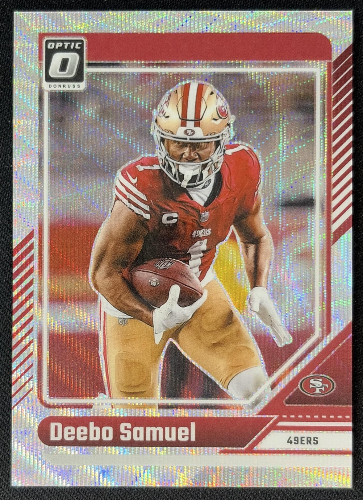 Deebo Samuel 2024 Panini Donruss Optic Wave /300 49ers