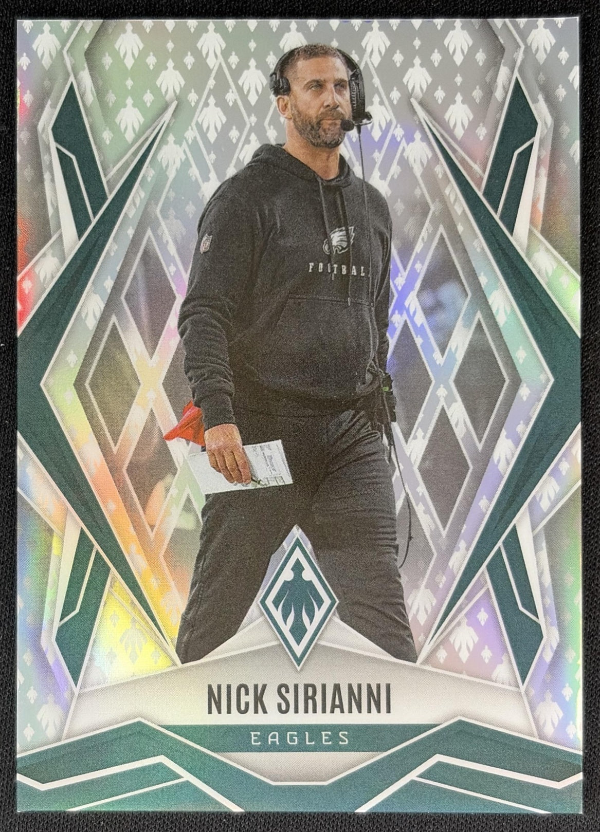 Nick Sirianni 2025 Panini Phoenix Prizm /149 Eagles Sports Trading Cards