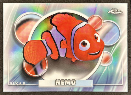 Nemo 2026 Topps Chrome Disney Refractor Finding Front