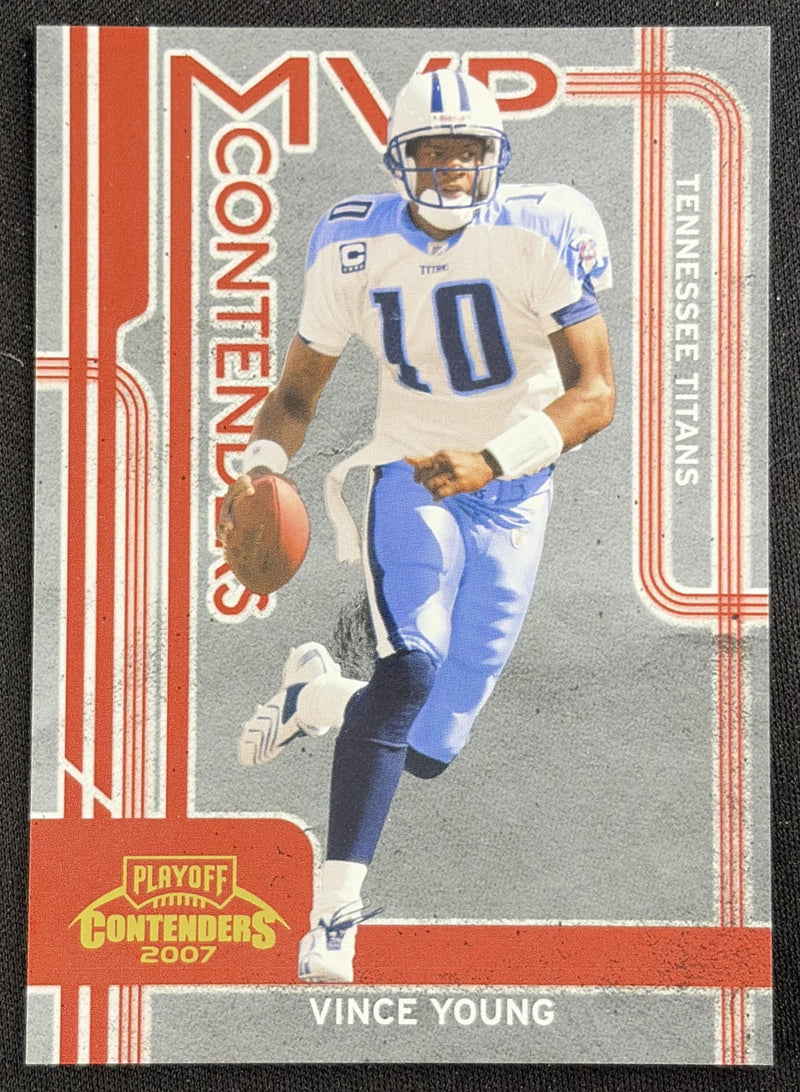 Vince Young 2007 Playoff Contenders MVP /1000 Titans