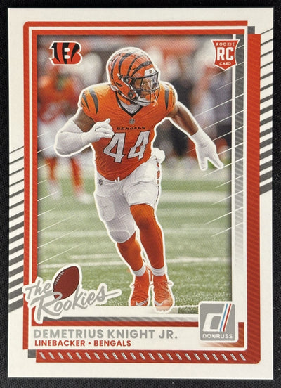Demetrius Knight Jr 2025 Panini Donruss Rookies & Highlights Bengals Sports Trading Cards