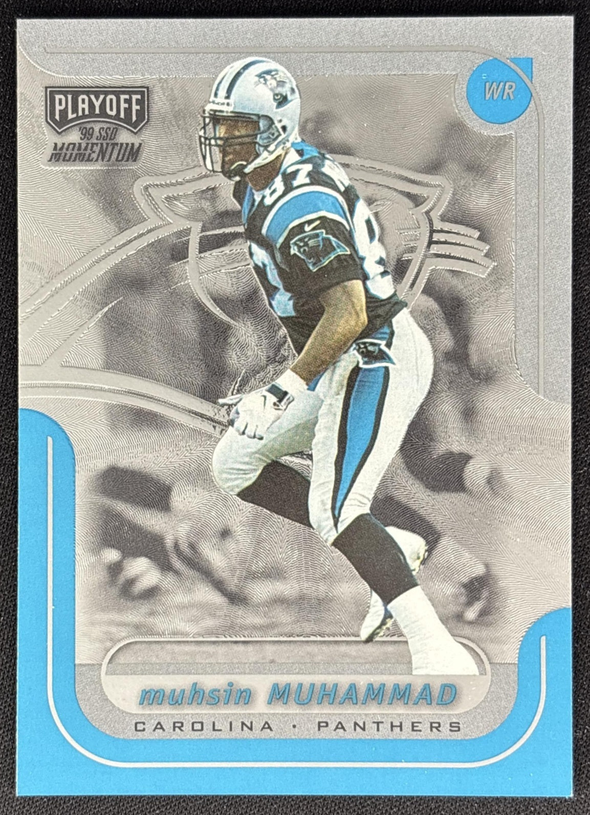 Muhsin Muhammad 1999 Playoff Momentum SSD Panthers front