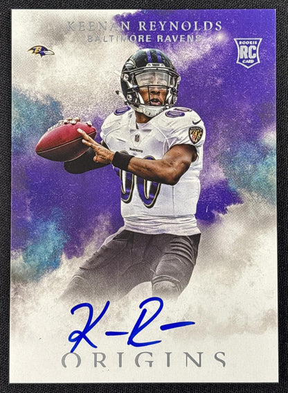 Keenan Reynolds 2016 Panini Origins Rookie Auto Ravens