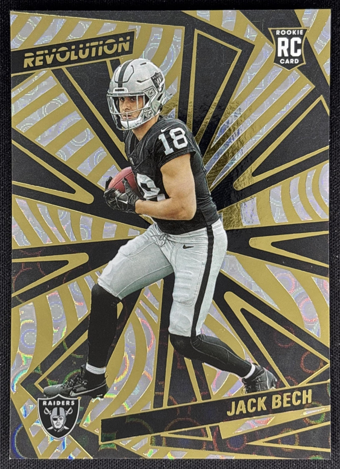 Jack Bech 2025 Panini Revolution Rookies Groove Raiders Sports Trading Cards