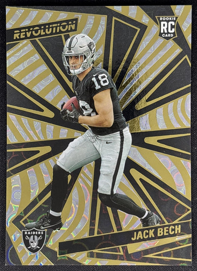 Jack Bech 2025 Panini Revolution Rookies Groove Raiders Sports Trading Cards