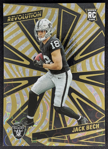 Jack Bech 2025 Panini Revolution Rookies Groove Raiders Sports Trading Cards