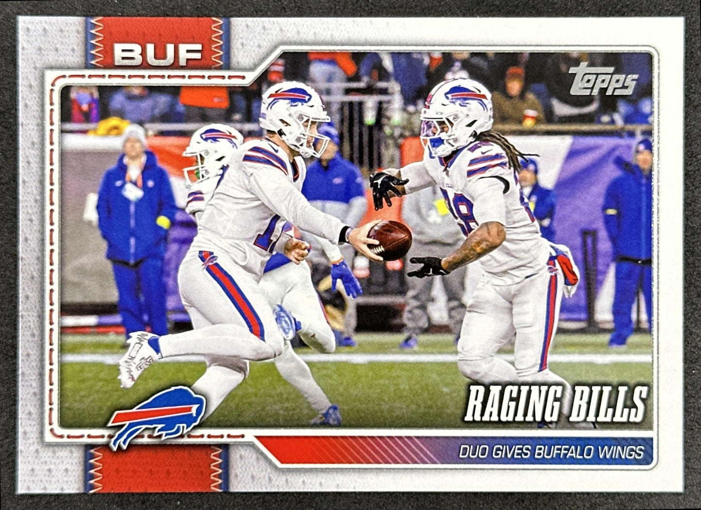 Raging Bills 2026 Topps Flagship Bills Sports Trading Cards