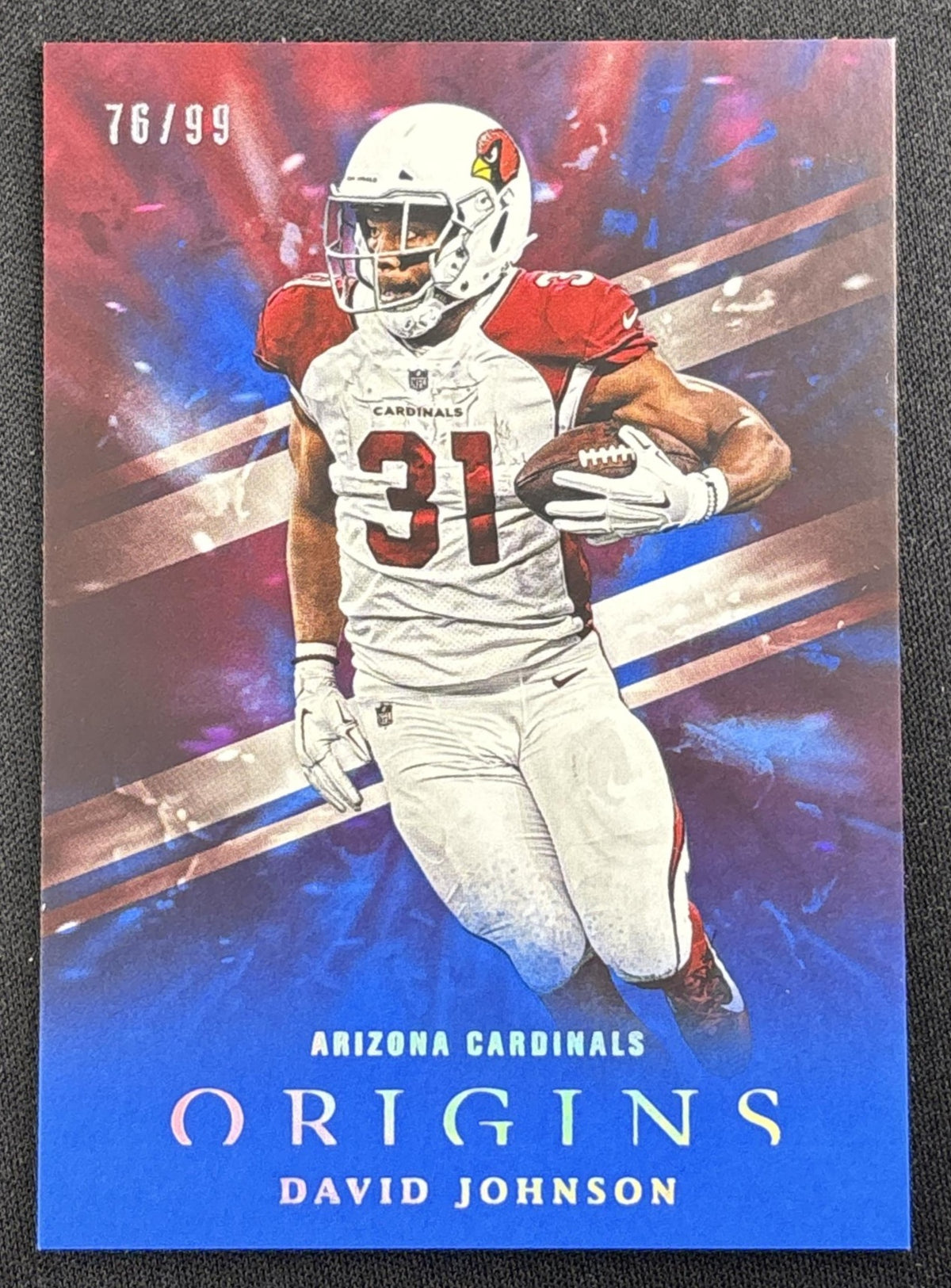 David Johnson 2018 Panini Origins Blue /99 Cardinals