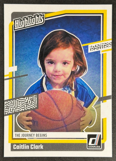 Caitlin Clark 2024 Collection Highlights Hawkeyes Sports Trading Card