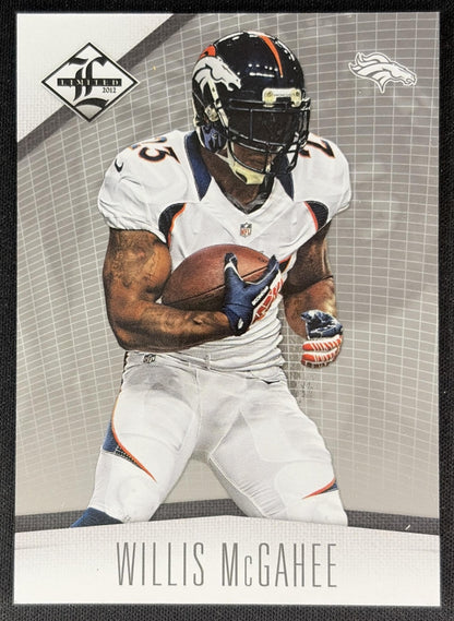 Willis McGahee 2012 Panini Limited /399 Broncos