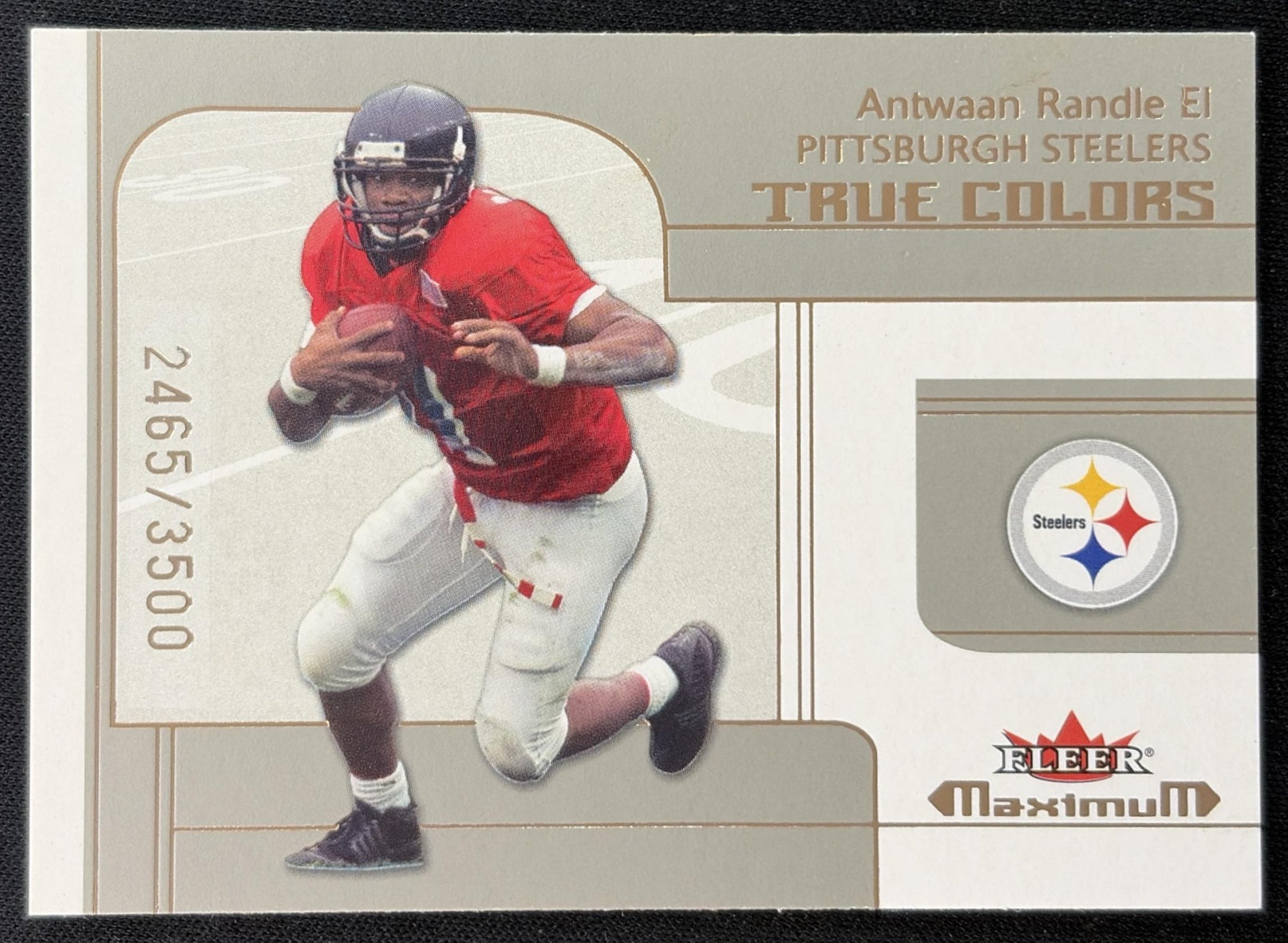 Antwaan Randle El 2002 Fleer Maximum /3500 Steelers front