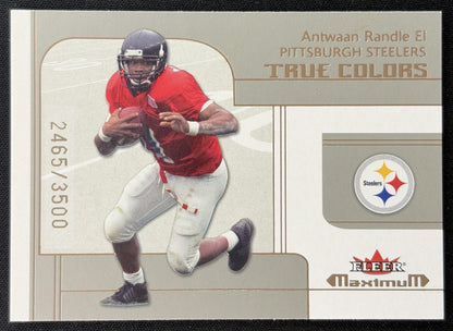 Antwaan Randle El 2002 Fleer Maximum /3500 Steelers front