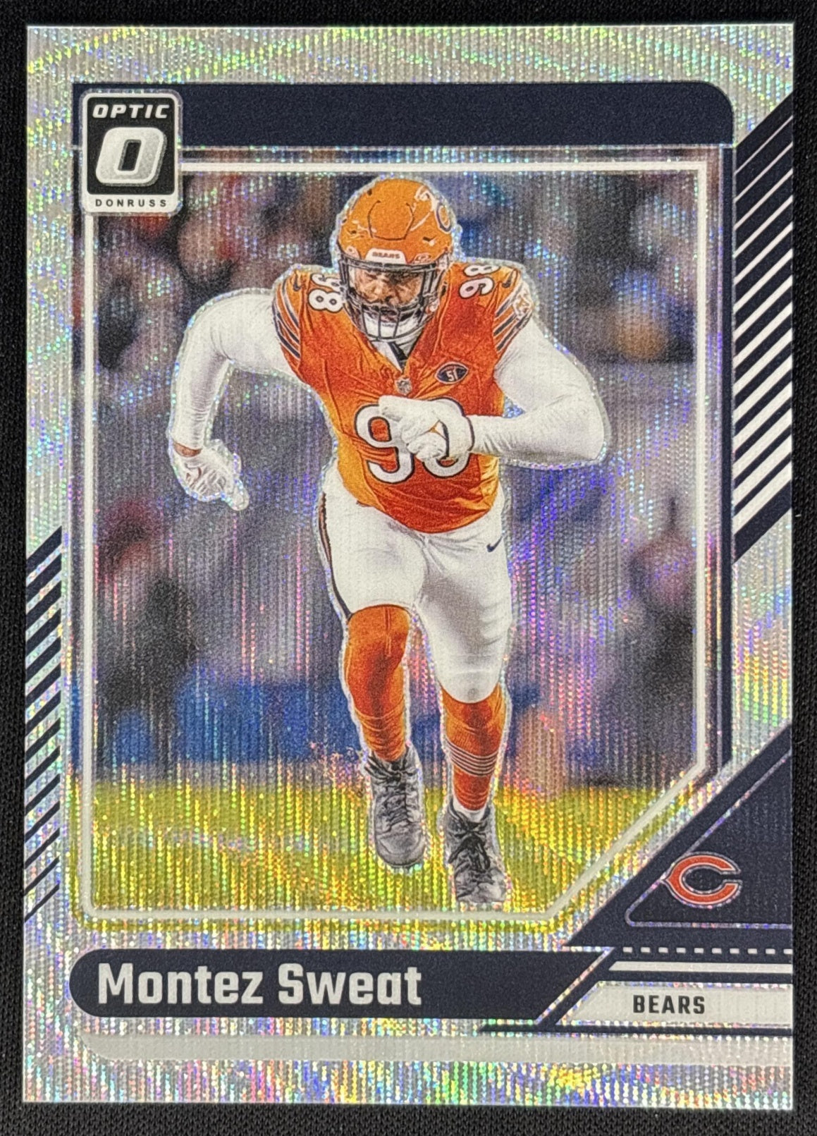 Montez Sweat 2024 Panini Donruss Optic Wave /300 Bears Sports Trading Cards