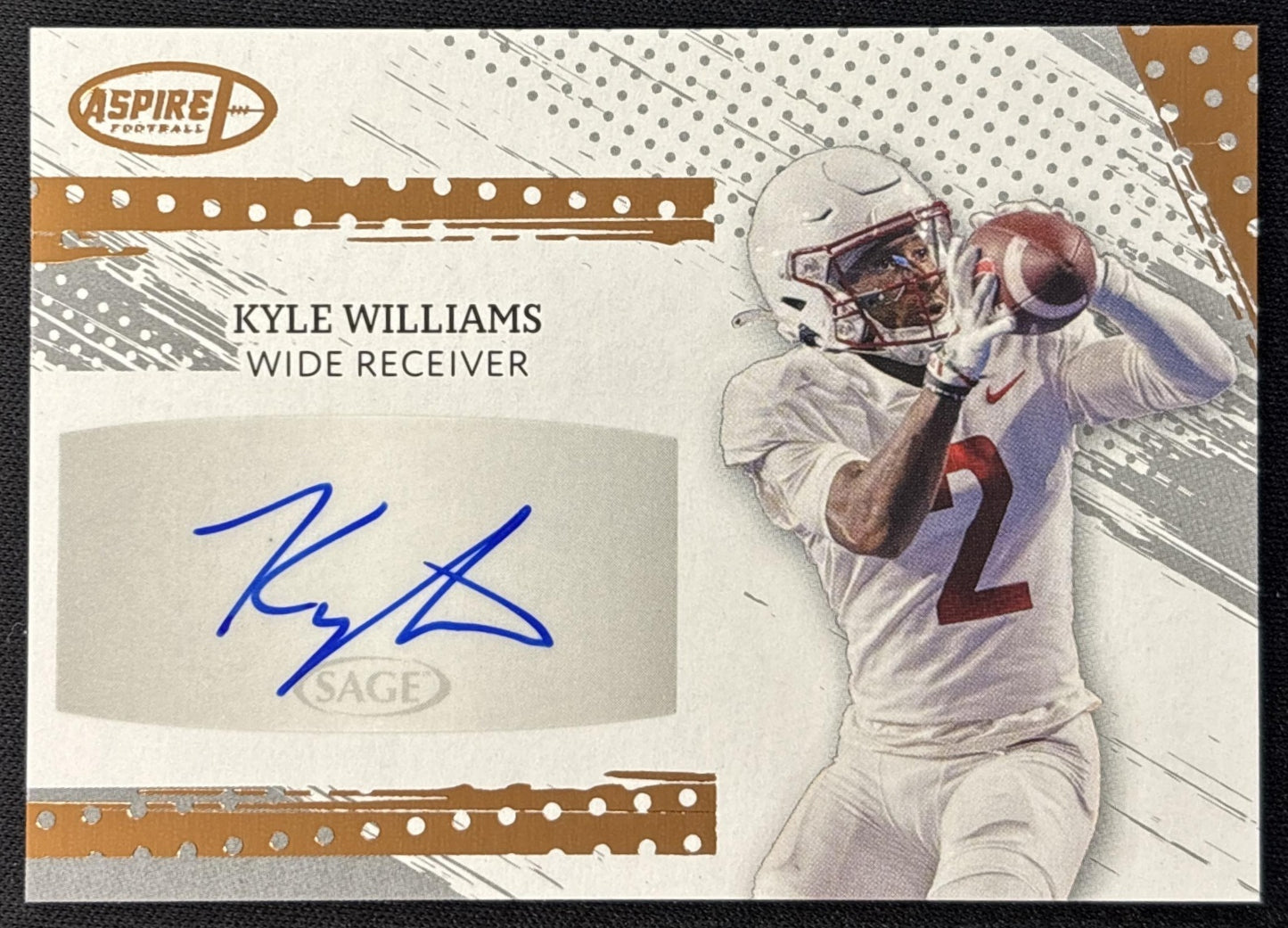 Kyle Williams 2025 Aspire Auto Patriots front