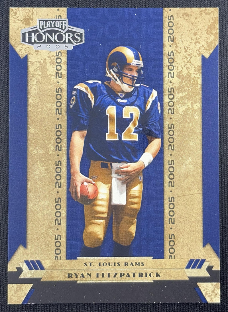 Ryan Fitzpatrick 2005 Playoff Honors /699 Rams