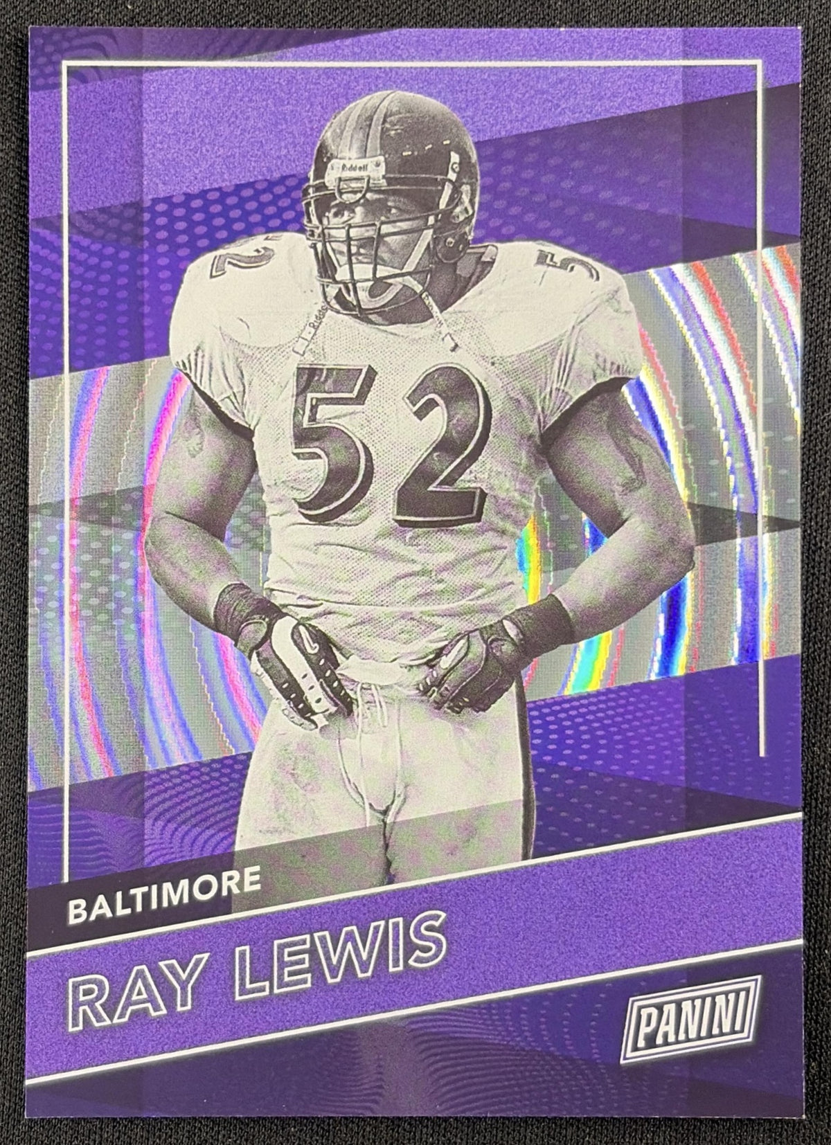 Ray Lewis 2026 Panini NSCC Silver Pack Foil Sports Trading Card