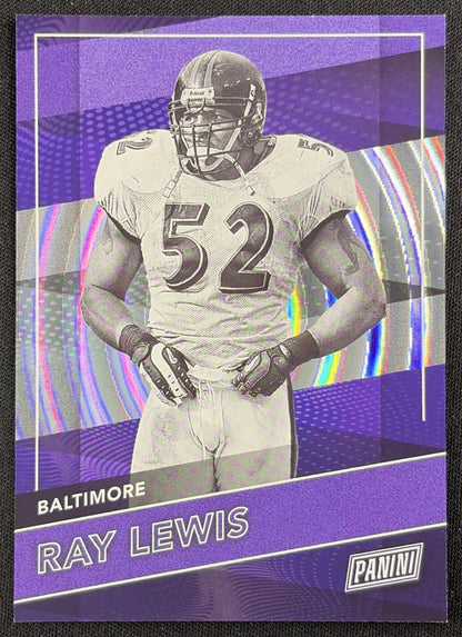Ray Lewis 2026 Panini NSCC Silver Pack Foil Sports Trading Card
