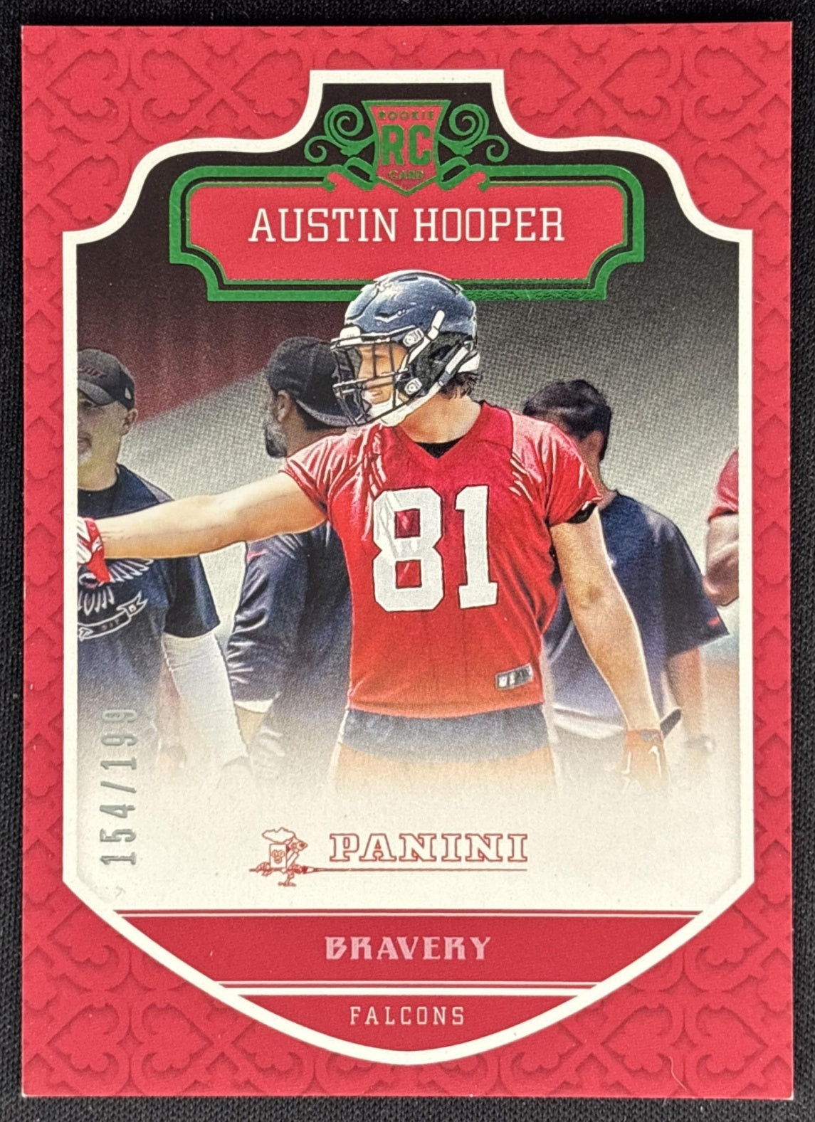 Austin Hooper 2016 Panini /199 Buccaneers