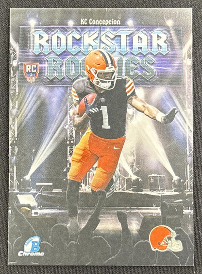 KC Concepcion 2026 Bowman Rockstar Rookies Chrome Browns