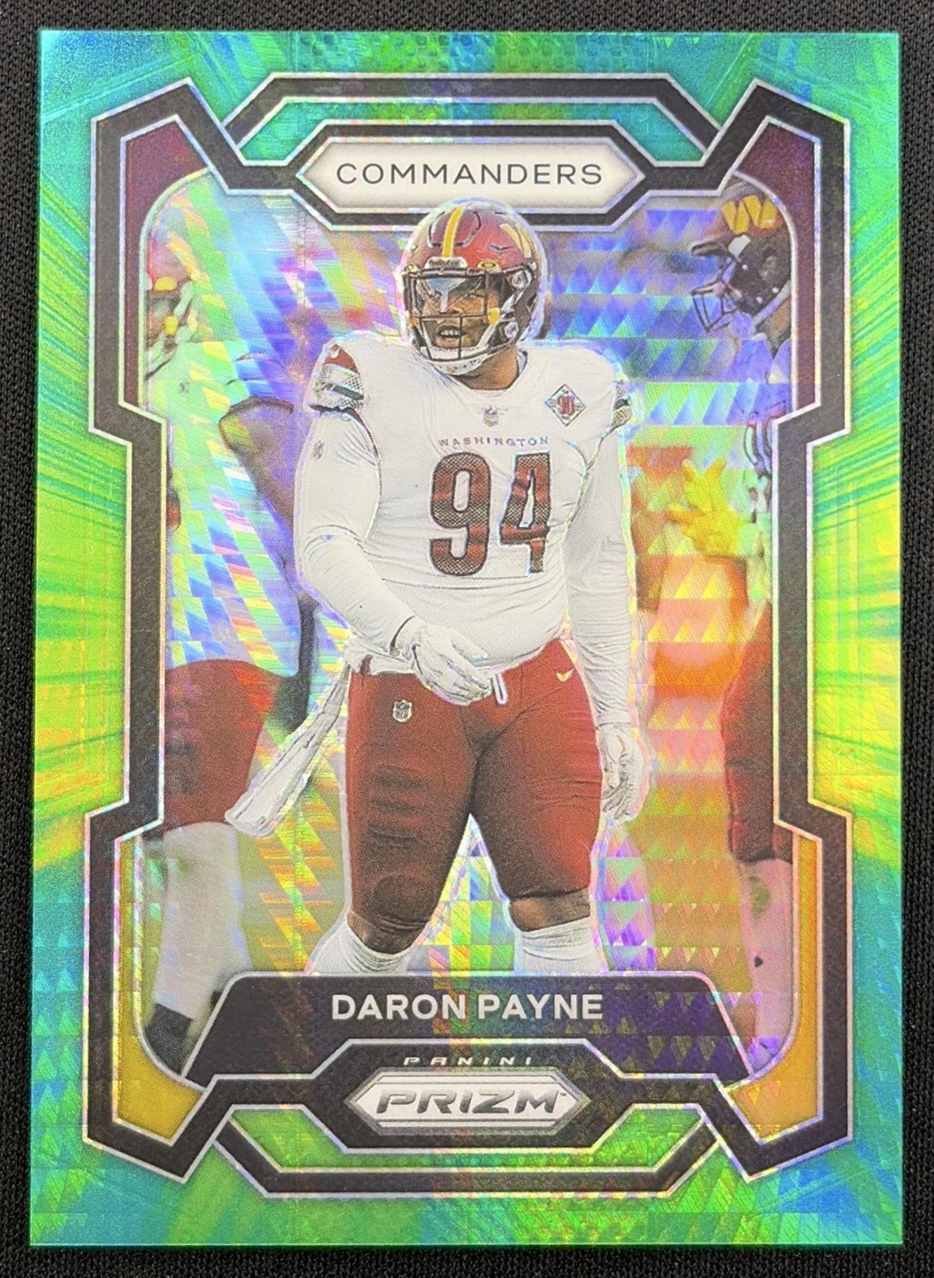 Daron Payne 2023 Panini Prizm Hyper /175 Commanders
